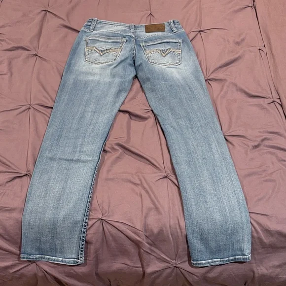 BKE Men's Straight Jeans - Light Blue